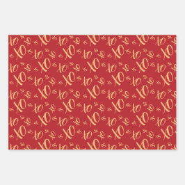 Valentinstag Geschenkpapier Set