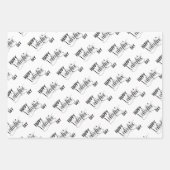 Valentinstag Geschenkpapier Set (Vorderseite)