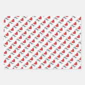 Valentinstag Geschenkpapier Set (Vorderseite)