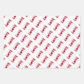 Valentinstag Geschenkpapier Set (Vorderseite 3)