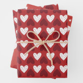 Valentinstag Geschenkpapier Set (Beispiel)