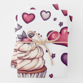 Valentinstag geschenkpapier set (Beispiel)