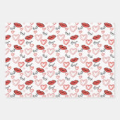 Valentinstag Geschenkpapier Set (Vorderseite 3)