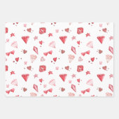 Valentinstag! Geschenkpapier Set (Vorderseite 2)