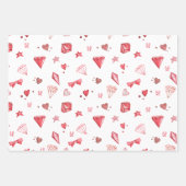 Valentinstag! Geschenkpapier Set (Vorderseite)