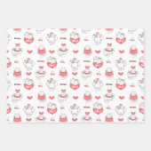 Valentinstag Geschenkpapier Set (Vorderseite)