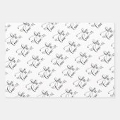 Valentinstag Geschenkpapier Set (Vorderseite 2)