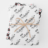 Valentinstag Geschenkpapier Set (Beispiel)