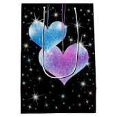 Valentinstag-Geschenktasche Mittlere Geschenktüte (Rückseite)