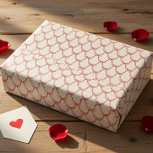 Valentinstag-Geschenkverpackung Cute Liebe Geschenkpapier