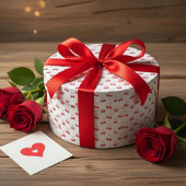 Valentinstag-Geschenkverpackung süße Liebe Kokette Geschenkpapier