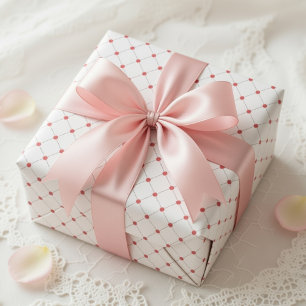 Valentinstag-Geschenkverpackung Süße Liebe Kokette Geschenkpapier