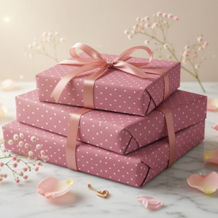 Valentinstag-Geschenkverpackung süße Liebe Kokette Geschenkpapier