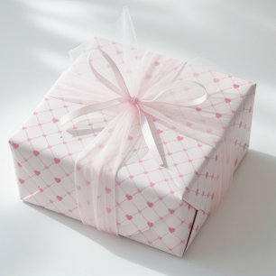 Valentinstag-Geschenkverpackung süße Liebe Kokette Geschenkpapier