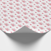 Valentinstag-Geschenkverpackungspapier Geschenkpapier (Ecke)