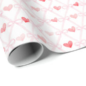 Valentinstag Geschenkwrap Geschenkpapier (Rolleneckpunkt)