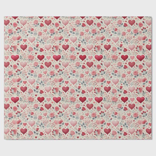 Valentinstag Geschenkwrap Geschenkpapier (Flach)