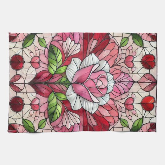 Valentinstag Geschirrtuch (Horizontal)