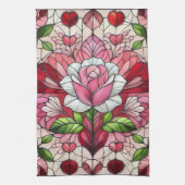 Valentinstag Geschirrtuch (Vertikal)