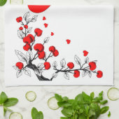 Valentinstag Geschirrtuch (Gefaltet)