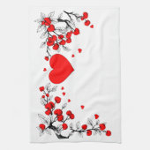 Valentinstag Geschirrtuch (Vertikal)