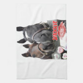 Valentinstag Geschirrtuch (Vertikal)