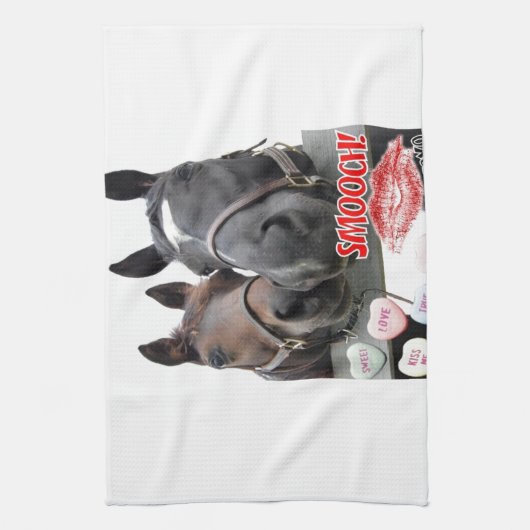 Valentinstag Geschirrtuch (Vertikal)