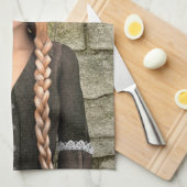 Valentinstag Geschirrtuch (Viertel Falte)