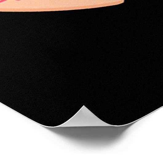 Valentinstag Gesprächsherzen Poster (Ecke)