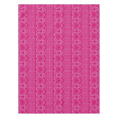 Valentinstag gestricktes Muster 2 Tischdecke (Vorderseite)