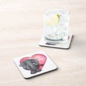 Valentinstag Getränkeuntersetzer (Rechte Seite)