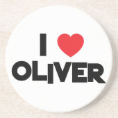 Valentinstag Getränkeuntersetzer (Vorne)