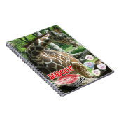 Valentinstag Giraffe Notizblock (Rechte Seite)