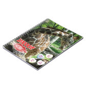 Valentinstag Giraffe Notizblock (Linke Seite)