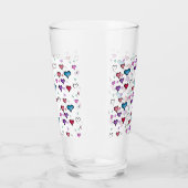 Valentinstag Glas (Links)