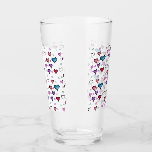 Valentinstag Glas (Links)