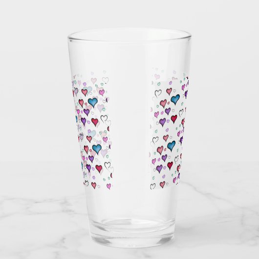 Valentinstag Glas (Rechts)