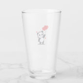 Valentinstag Glas (Rückseite)
