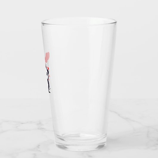 Valentinstag Glas (Links)