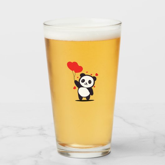 Valentinstag Glas (Vorne (Gefüllt))