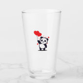 Valentinstag Glas (Vorderseite)