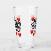 Valentinstag Glass Glas (Links)