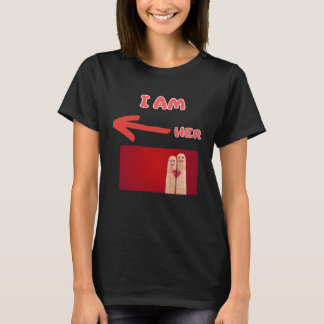Valentinstag glücklich für Freund T-Shirt