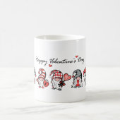 Valentinstag-Gnom Kaffeetasse (Mittel)