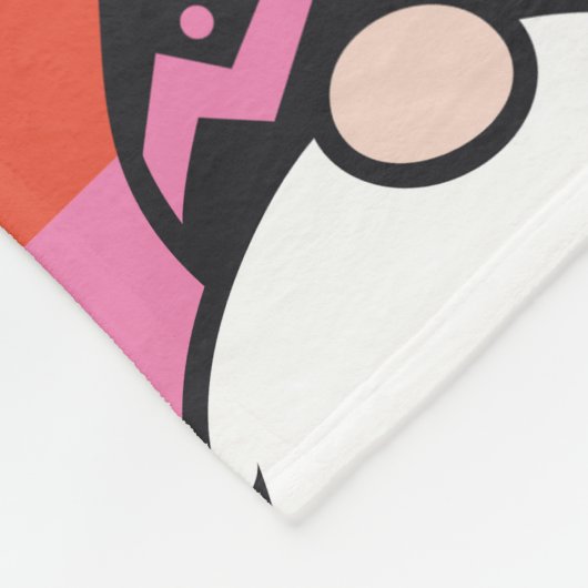 Valentinstag Gnome Fleecedecke (Ecke)