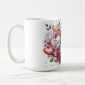 Valentinstag Gnome Keramik Tasse (Links)