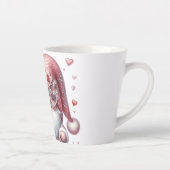 Valentinstag Gnome Latte Tasse (Rechts)