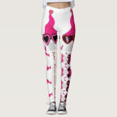 Valentinstag-Gnome Leggings (Vorderseite)