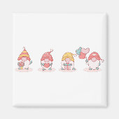 Valentinstag Gnome. Magnet (Vorne)