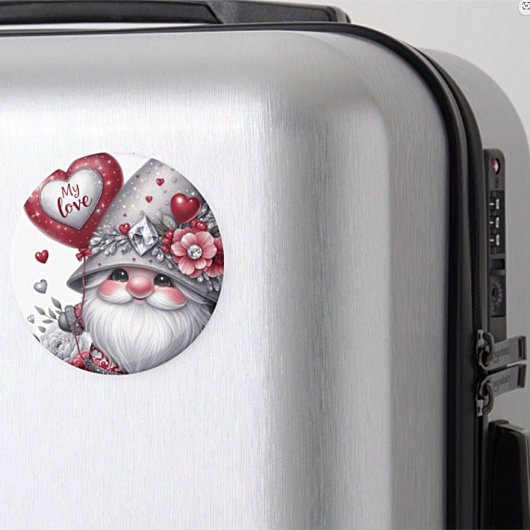 Valentinstag Gnome Magnet